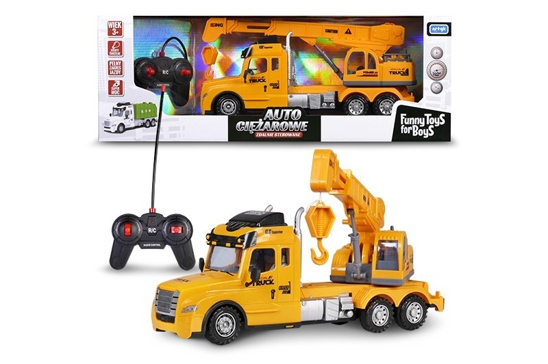 Auto ciężarowe na radio Dźwig Toys For Boys