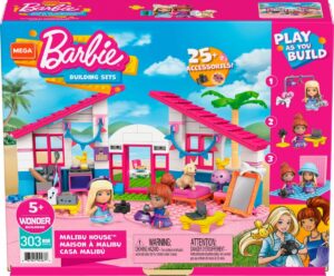 Klocki Mega Construx Barbie Dom w Malibu