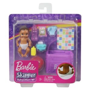 Lalka Barbie Skipper dziecko akcesoria Zmiana pieluszki