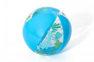 Piłka plażowa 51 cm niebieska