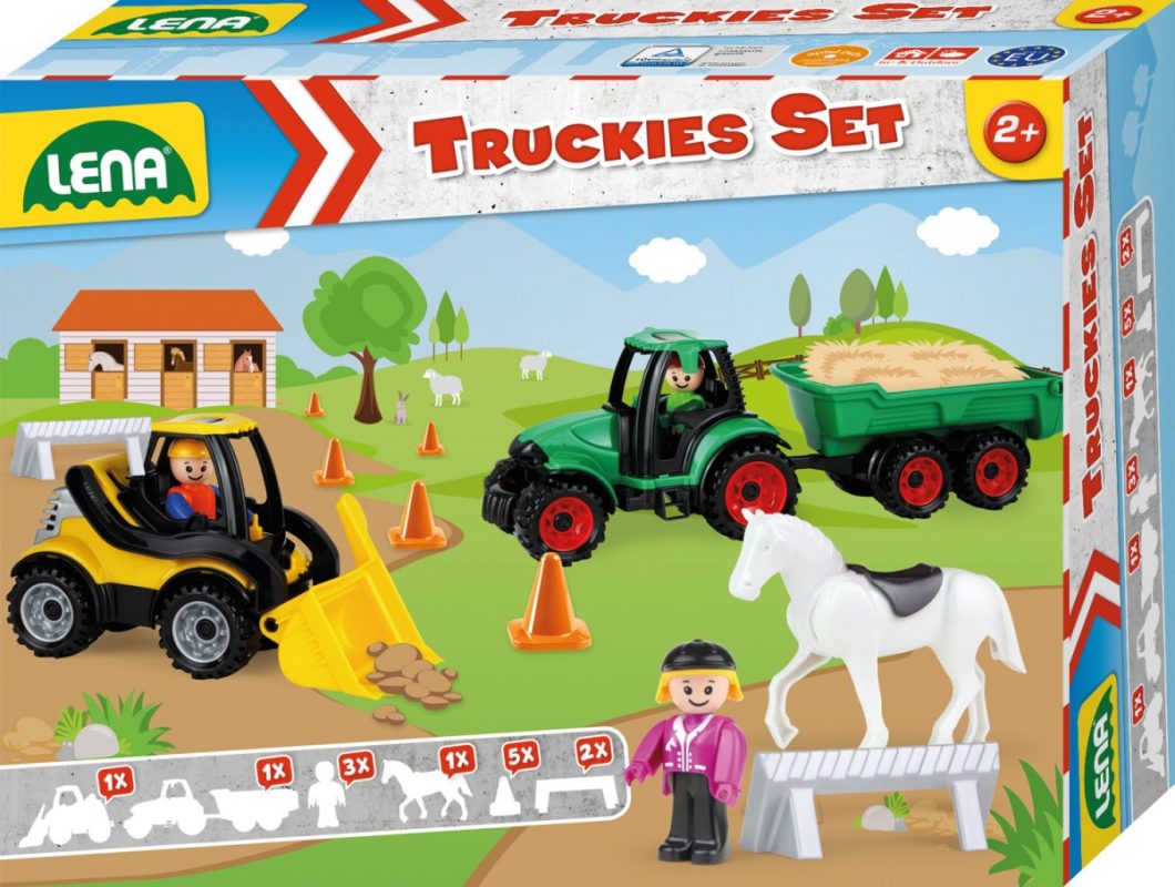 Truckies Zestaw pojazdów rolniczych z akcesoriami