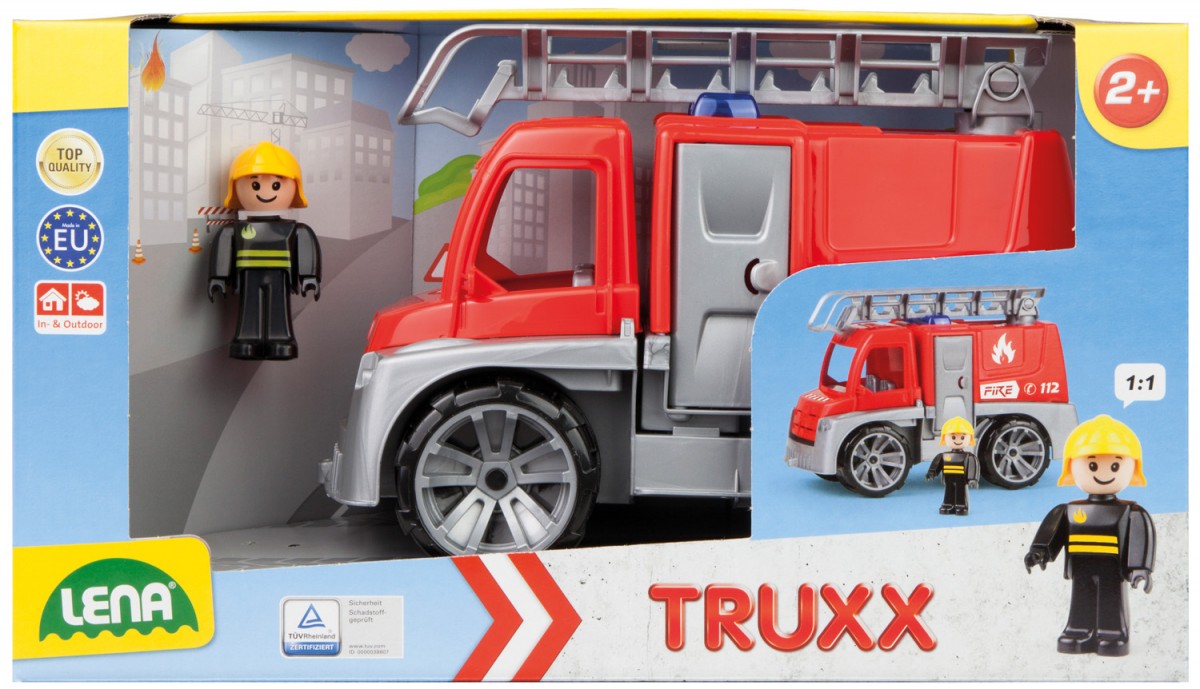 Truxx Straż pożarna z drabiną pudełko