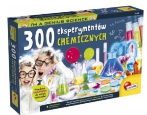Zestaw naukowy I&apos;m A Genius 300 eksperymentów chemicznych