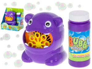 Bańki mydlane automat do baniek hipopotam hipcio