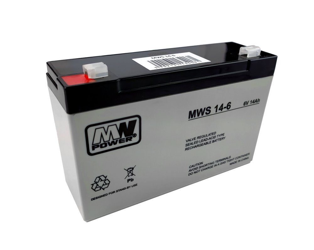 AGM-Gel-Batterie für ein Auto für eine 6V14Ah-Batterie