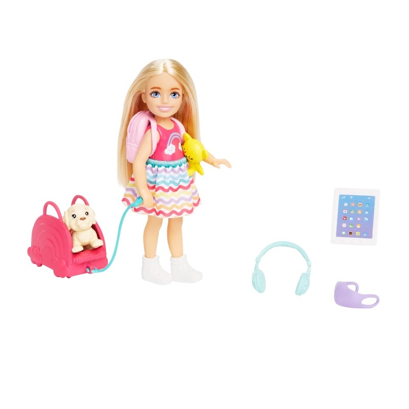Barbie Chelsea w podróży lalka
