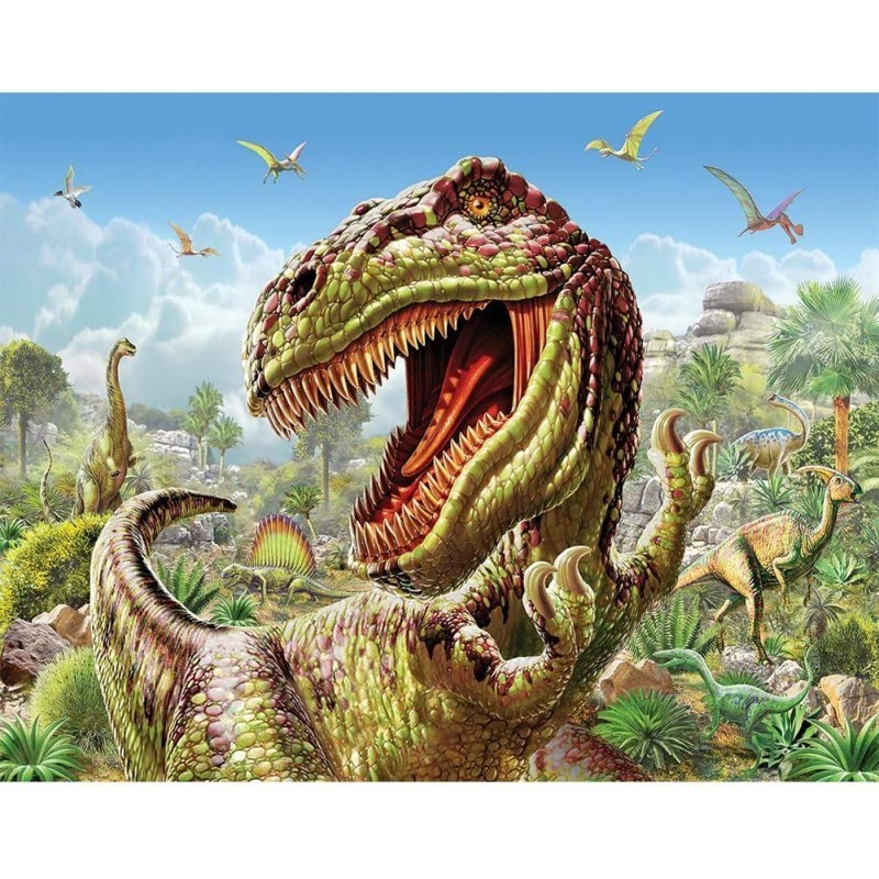 Diamentowa mozaika - Dinozaur T-Rex