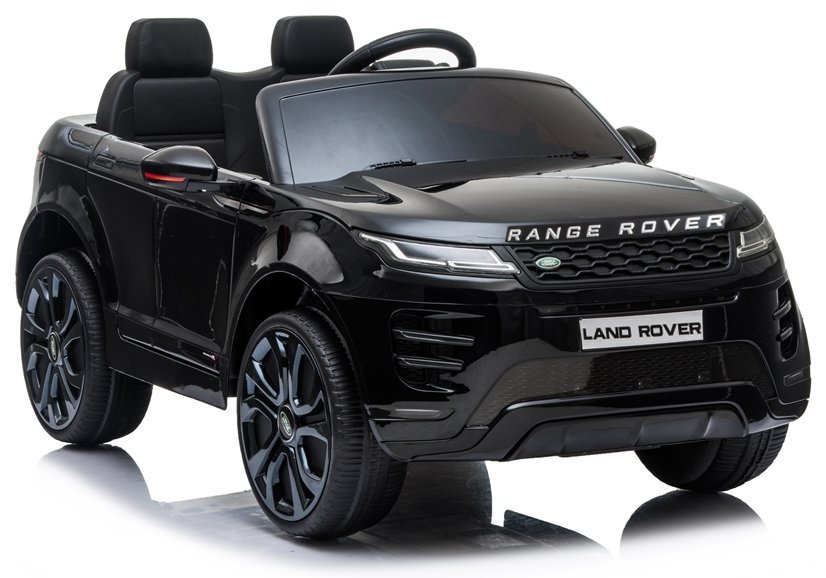 Elektroauto für Kinder Range Rover Evoque Schwarz lackiert