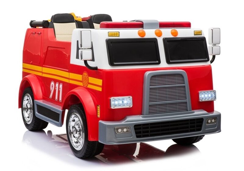 Feuerwehrauto Kinderfahrzeug Rot Elektroauto