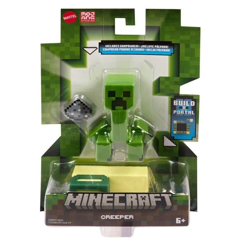 Figurka podstawowa Minecraft Creeper