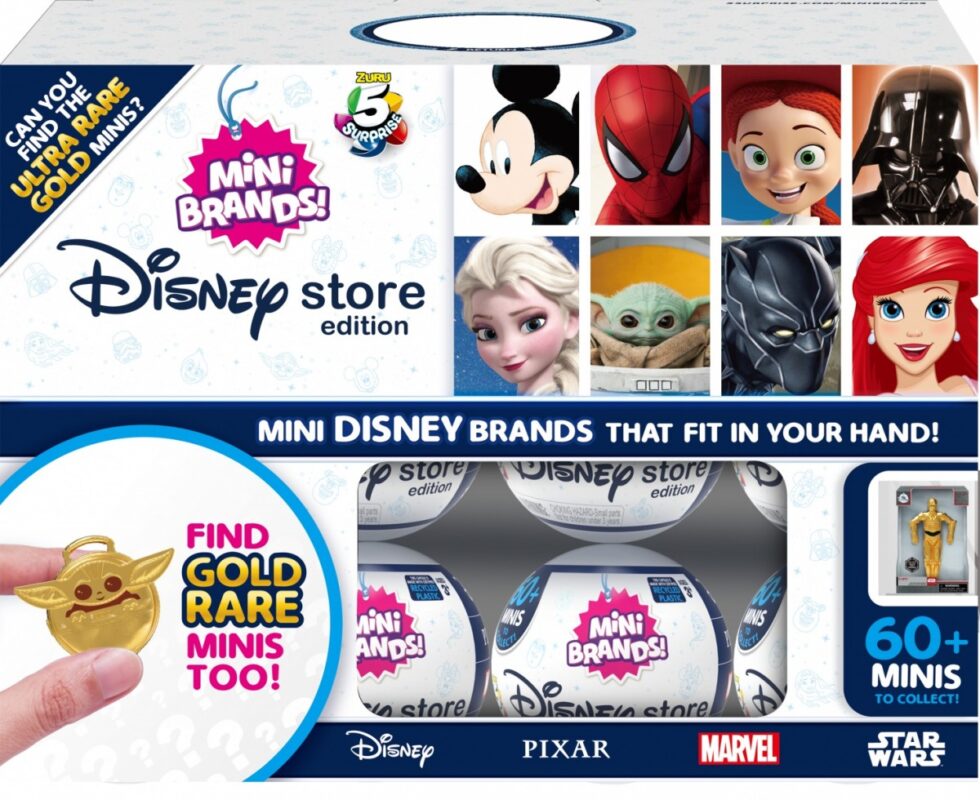 Figurki Mini Brands Sklep Disney display 24 sztuki