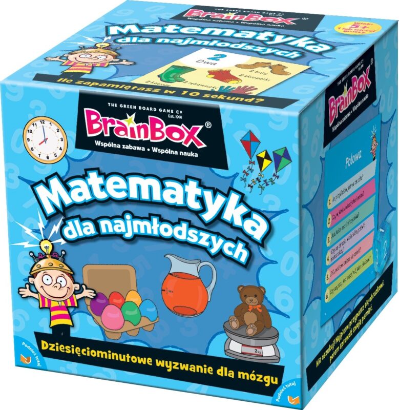 Gra BrainBox Matematyka dla najmłodszych