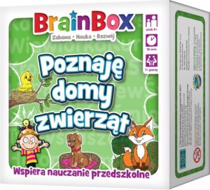 Gra BrainBox - Poznaję domy zwierząt