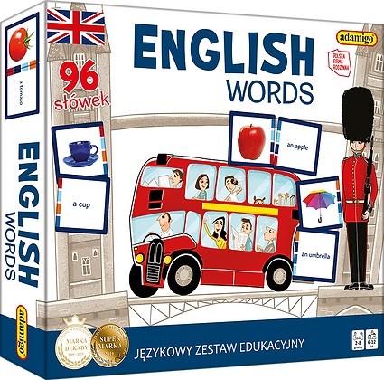 Gra English Words - językowy zestaw edukacyjny