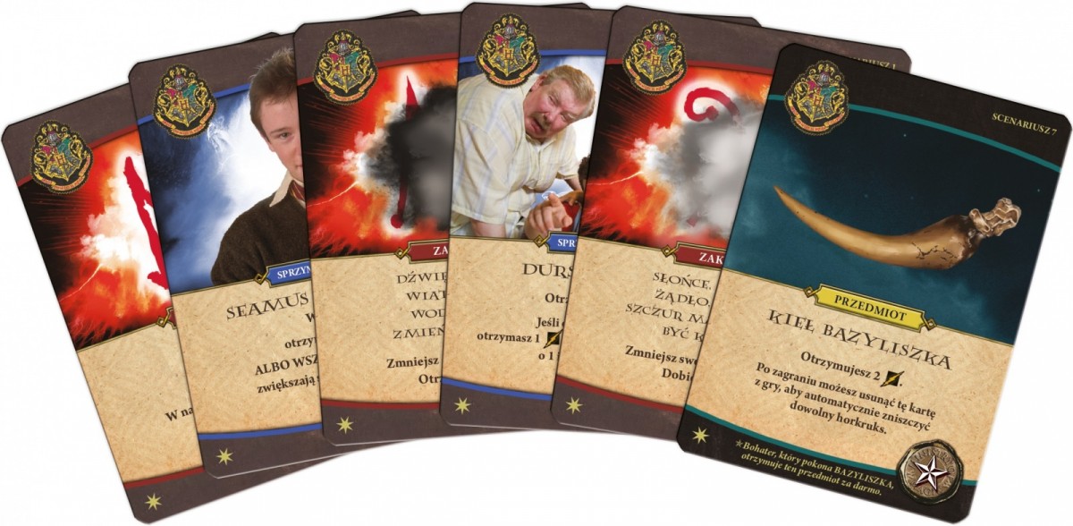 Gra Harry Potter Hogwarts Battle - Zestaw 6 kart