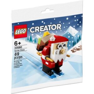Klocki Creator 30580 Święty Mikołaj na nartach