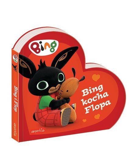 Książeczka kartonowa Bing kocha Flopa