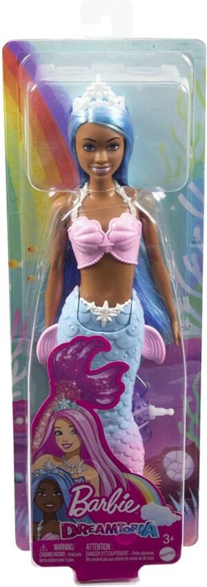 Lalka Barbie Dreamtopia Syrenka Błękitno-różowy ogon