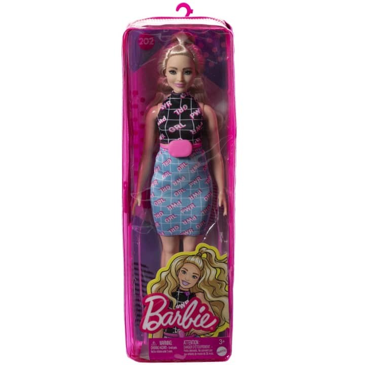 Lalka Barbie Fashionistas strój Girl Power