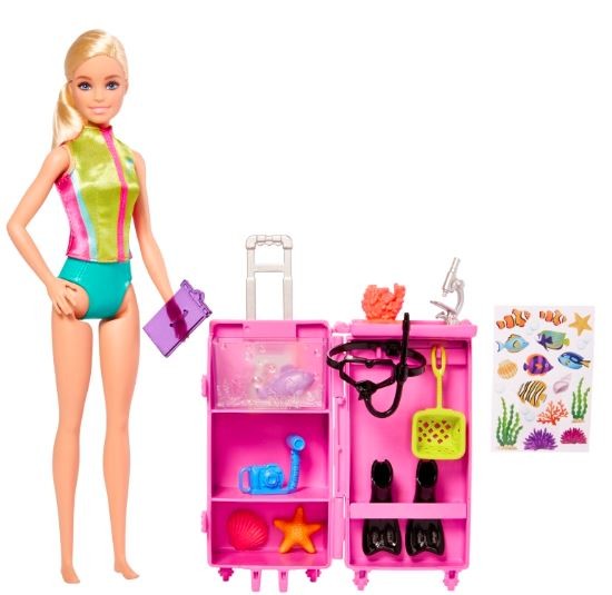 Lalka Barbie Kariera Biolożka morska