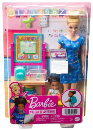 Lalka Barbie Nauczycielka HCN19