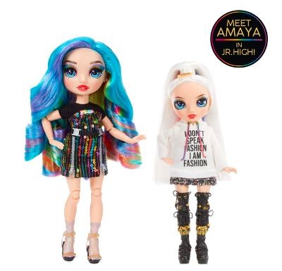 Lalka Rainbow High Junior High Doll- Amaya Raine 