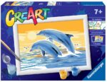 Malowanka CreArt dla dzieci Delfiny