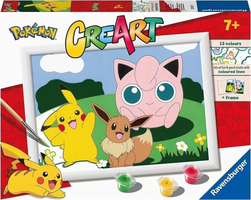 Malowanka CreArt dla dzieci Pokemon