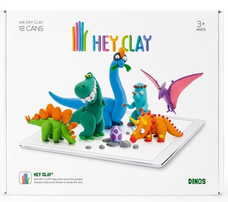 Masa plastyczna Hey Clay Dinozaury