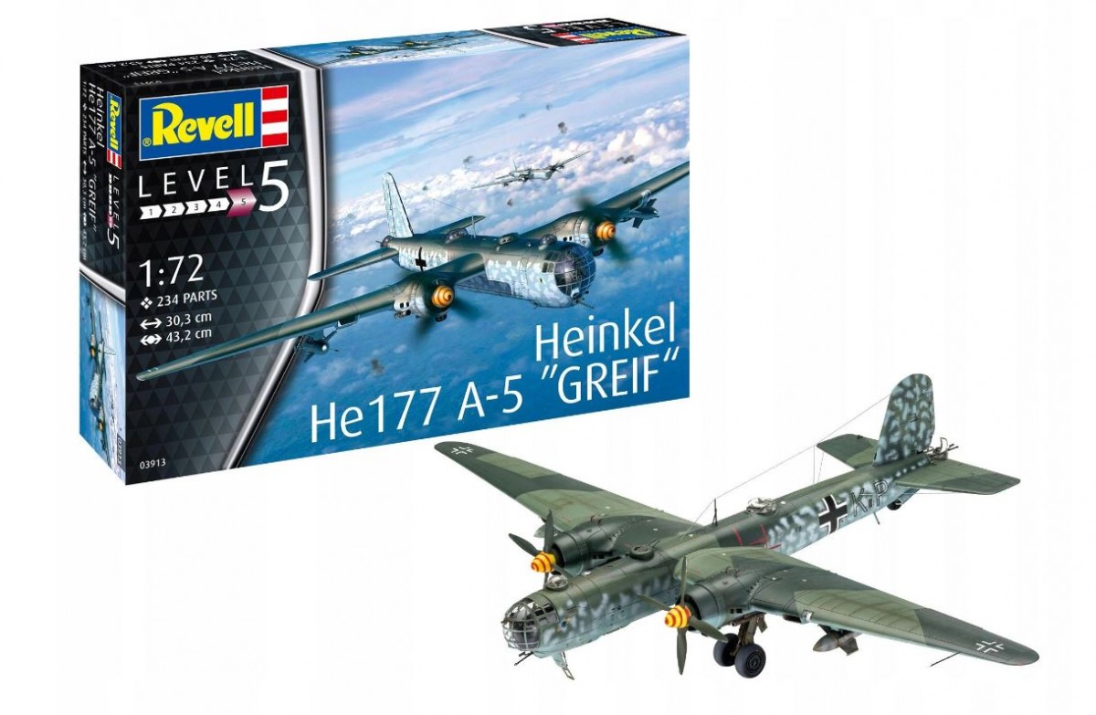 Model do sklejania Heinkel HE177 A-5 Greif