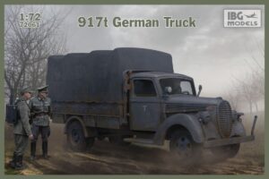 Model plastikowy 917t niemiecka ciężarówka