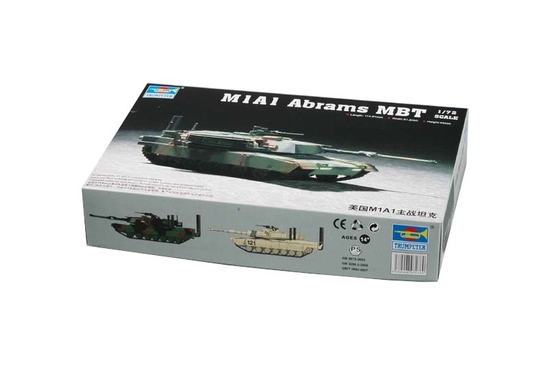 Model plastikowy M1A1 Abrams MBT