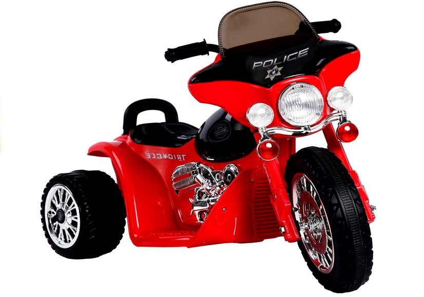 Motorrad JT568 Rot 1x35W LED Frontscheinwerfer Motorrad für Kinder