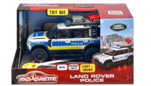 Pojazd Majorette Grand Land Rover policja 12