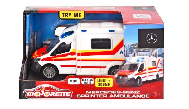 Pojazd Majorette Grand Mercedes ambulans 12