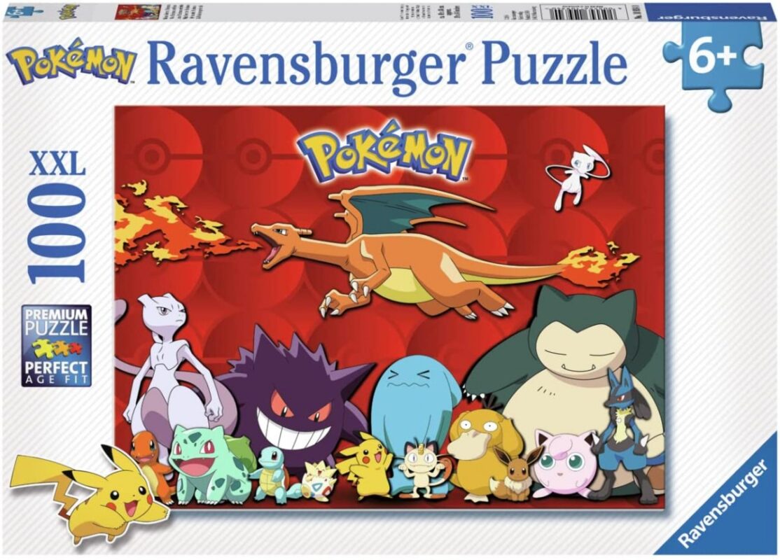 Puzzle 100 elementów XXL Pokemon