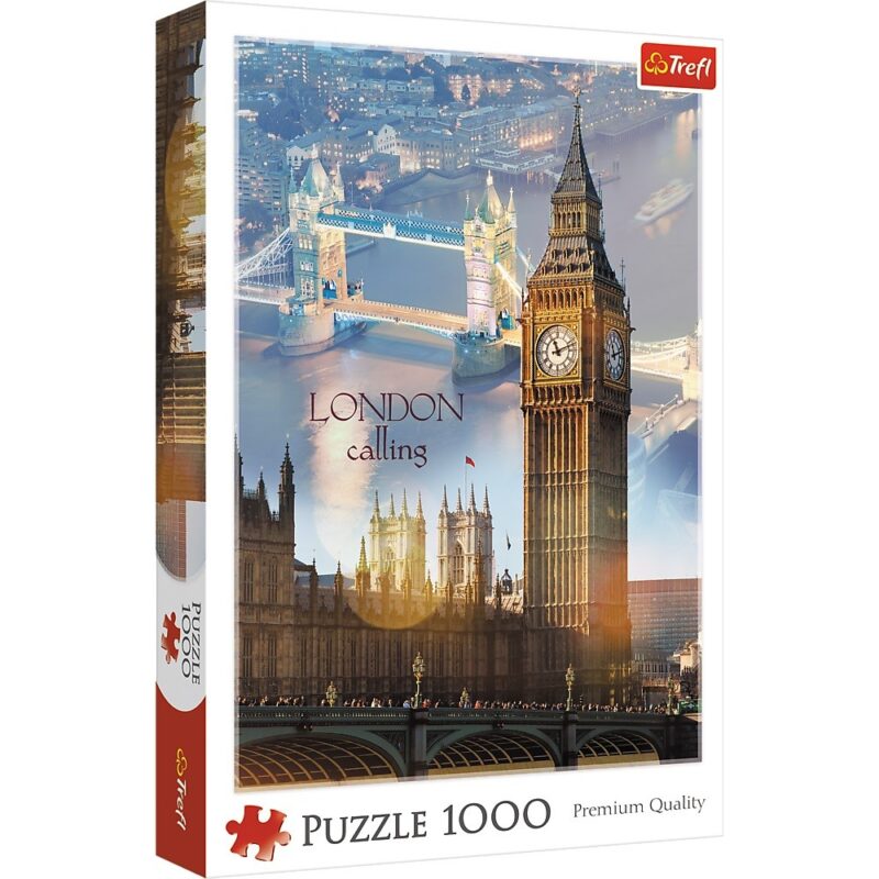 Puzzle 1000 eementów Londyn o świcie