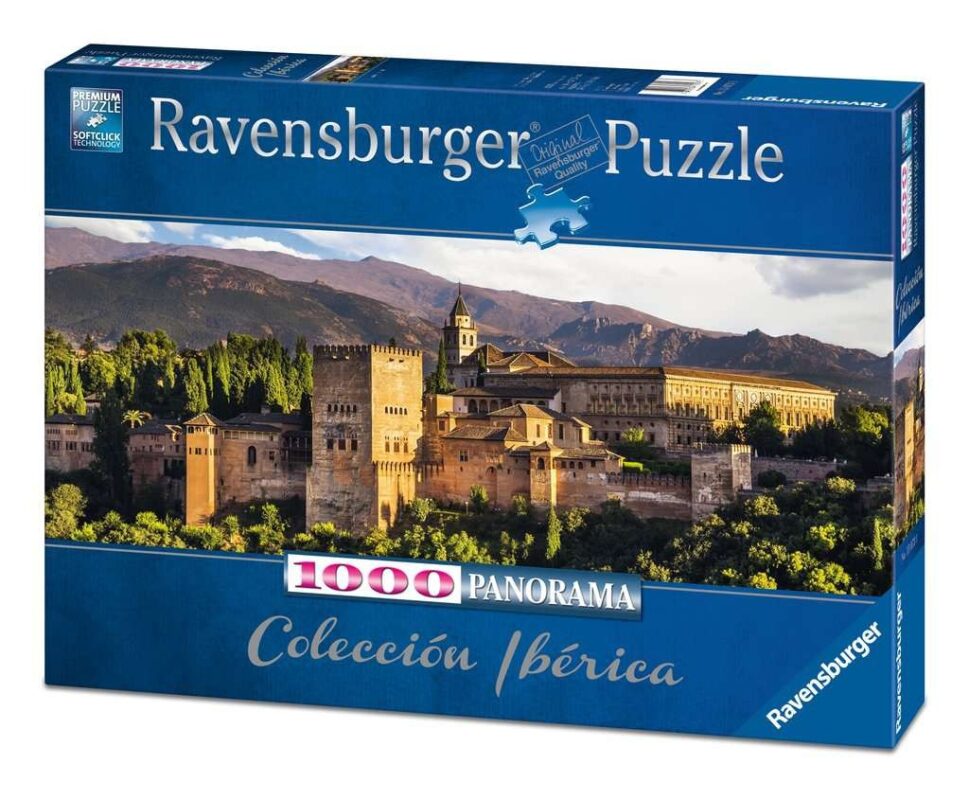 Puzzle 1000 elementów Panorama Alhambra
