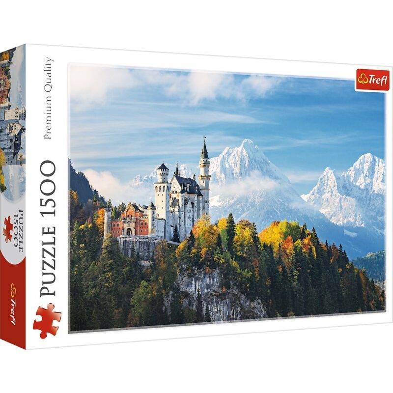 Puzzle 1500 elementów Alpy Bawarskie