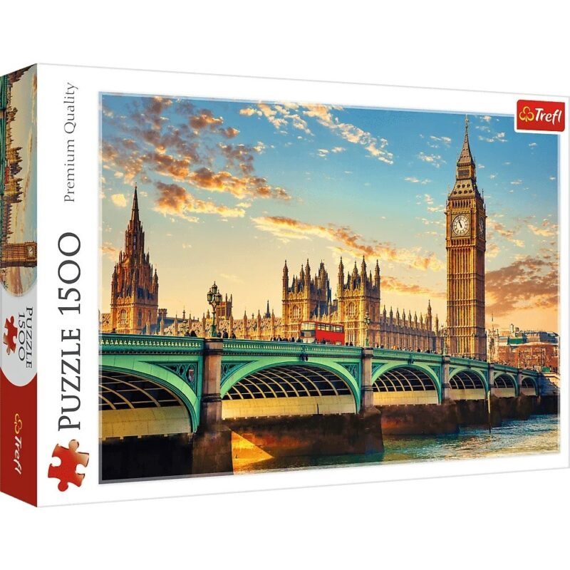 Puzzle 1500 elementów Londyn