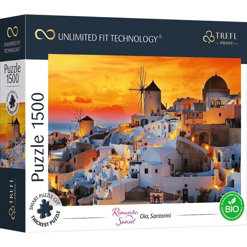 Puzzle 1500 elementów UFT Zachód słońca