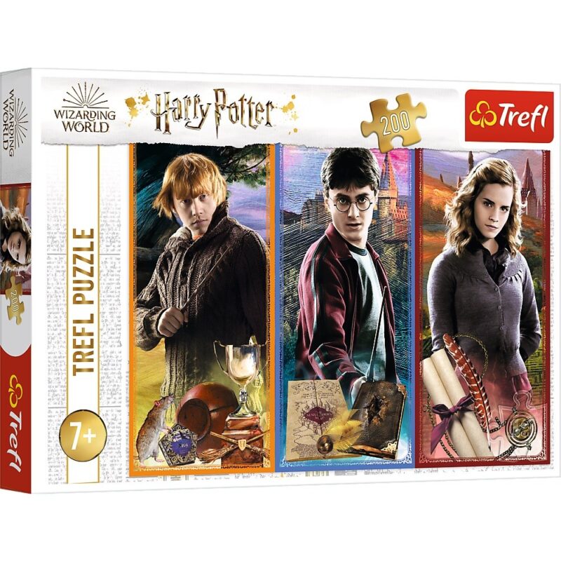 Puzzle 200 elementów W świecie magii Harry Potter