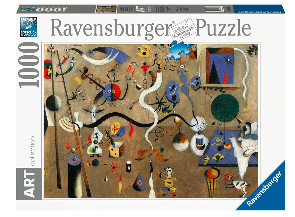 Puzzle 2D 1000 elementów Joan Miro