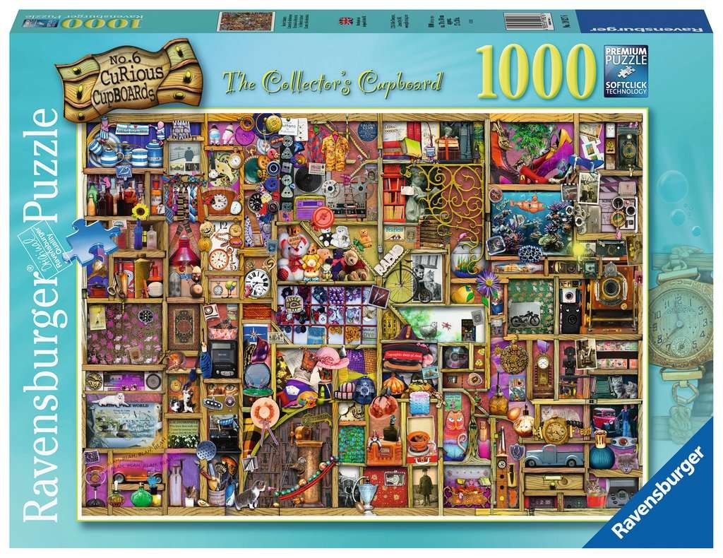 Puzzle 2D 1000 elementów Kredens kolekcjonerski