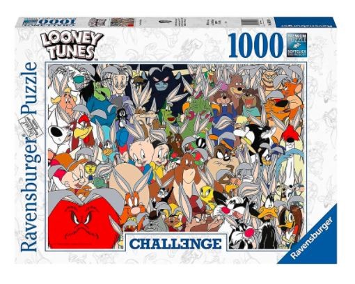 Puzzle 2D 1000 elementów Looney Tunes Challenge