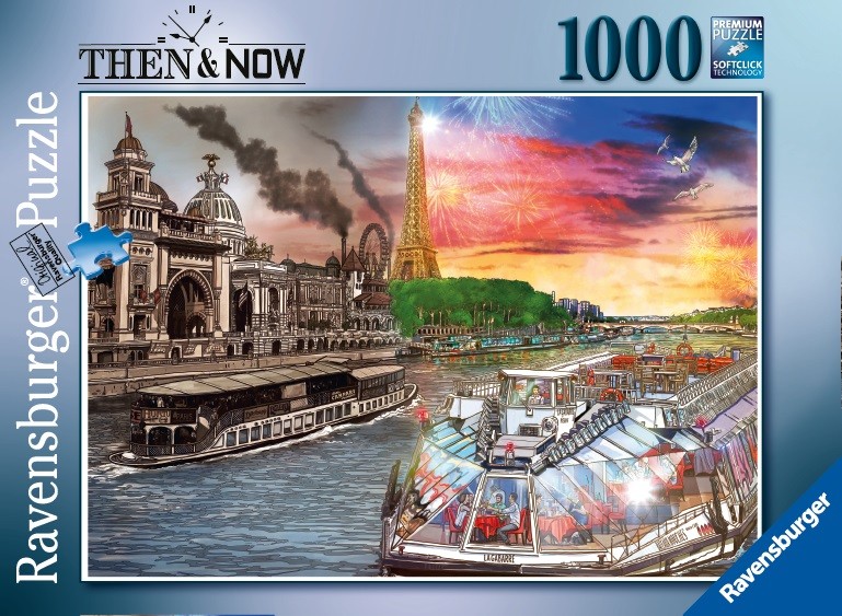 Puzzle 2D 1000 elementów Paryż