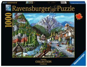 Puzzle 2D 1000 elementów Witamy w Banff