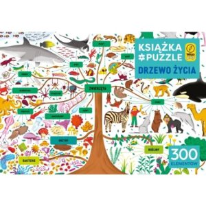 Puzzle 300 elementów + Książka - Drzewo życia