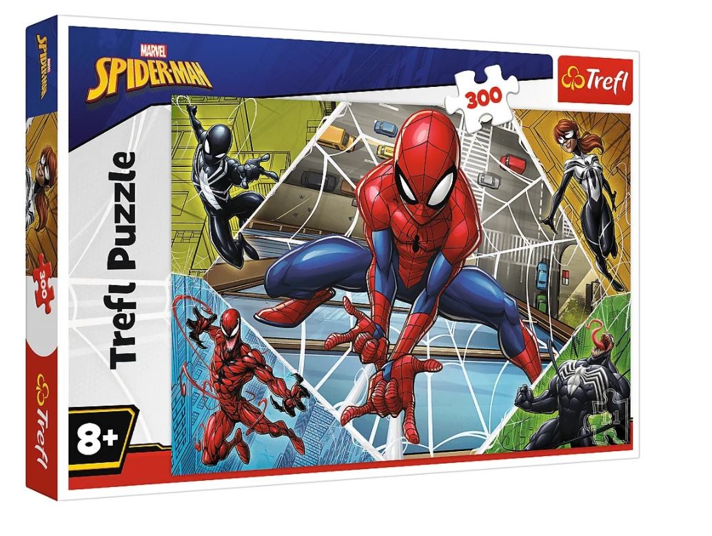 Puzzle 300 elementów Wspaniały Spiderman