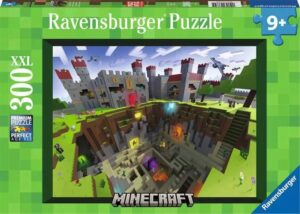 Puzzle 300 elementów XXL Minecraft